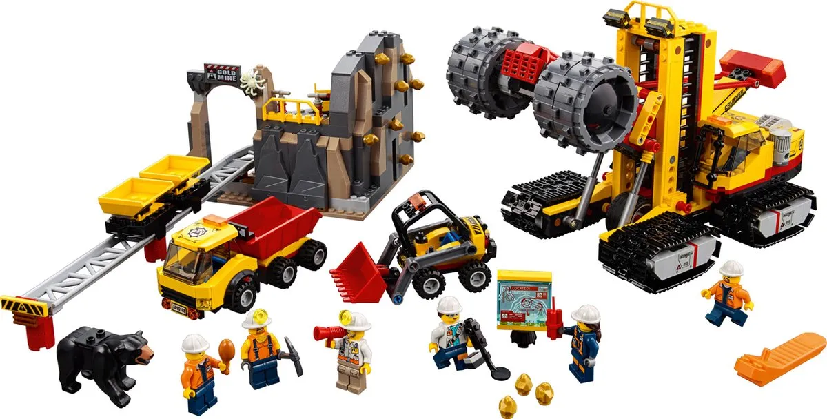 LEGO City Mijnbouwexpertlocatie 60188 - 883 Stukken
