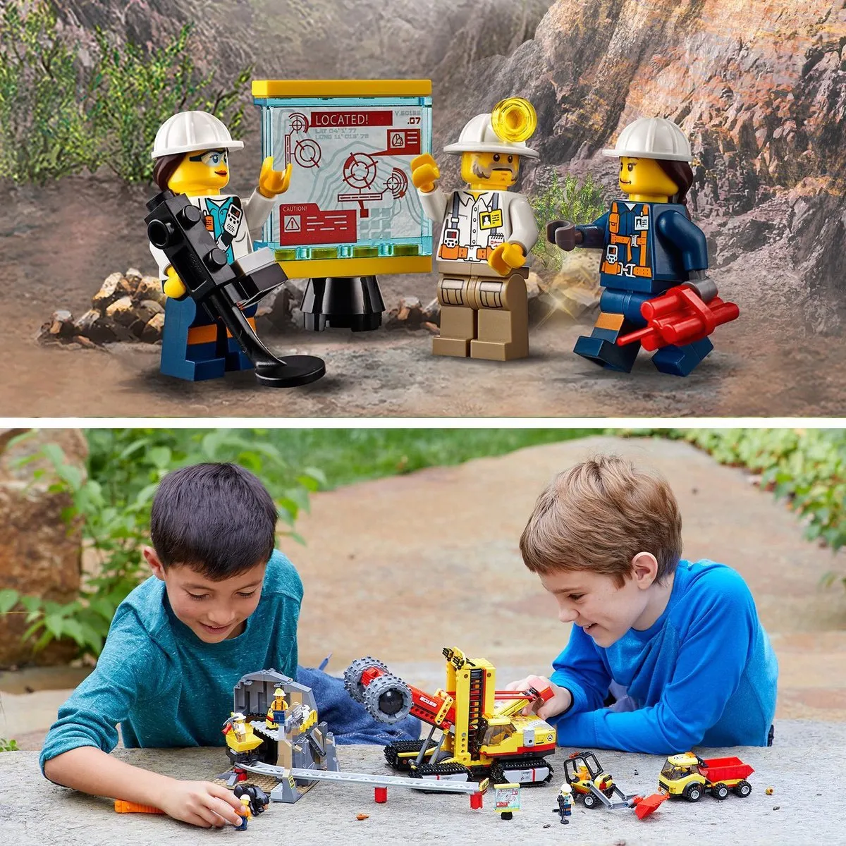 LEGO City Mijnbouwexpertlocatie 60188 - 883 Stukken