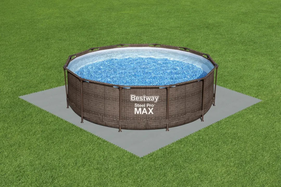 Bestway Foam Tegels 50x50cm - 9 Stuks - Grijs - afbeelding 6 van 6
