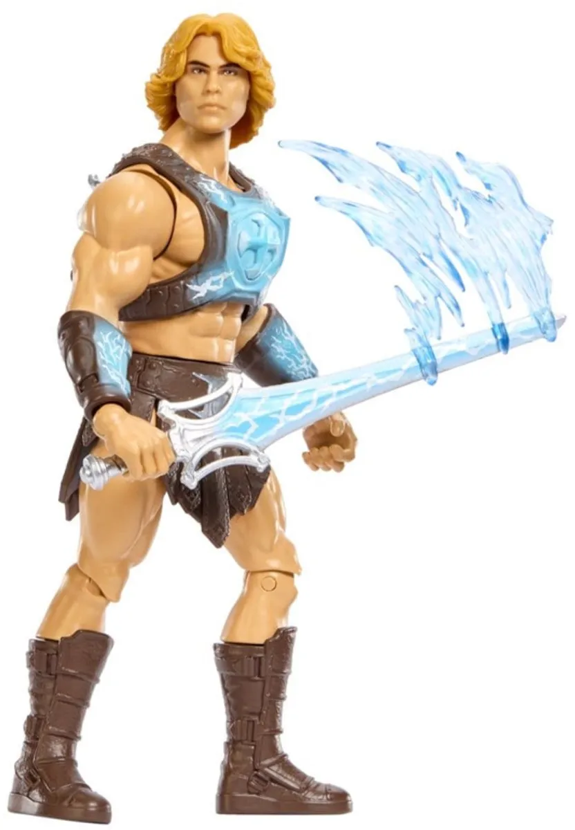 Mattel Masters of the Universe He-Man JKJ02 Actiefiguur - Powerzwaard - afbeelding 6 van 6