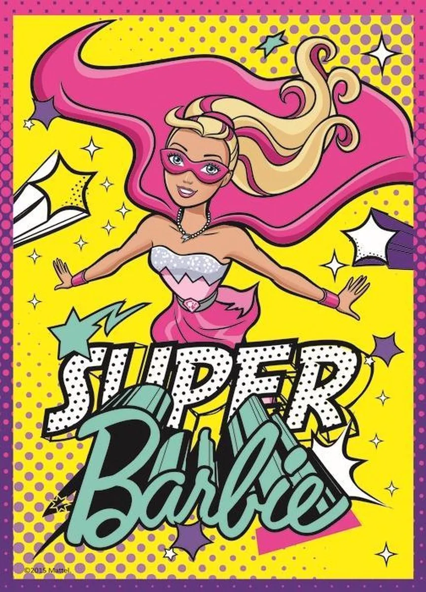 Trefl Barbie Princess Power Puzzel - 4-in-1 - 207 Stuks - Roze/Paars