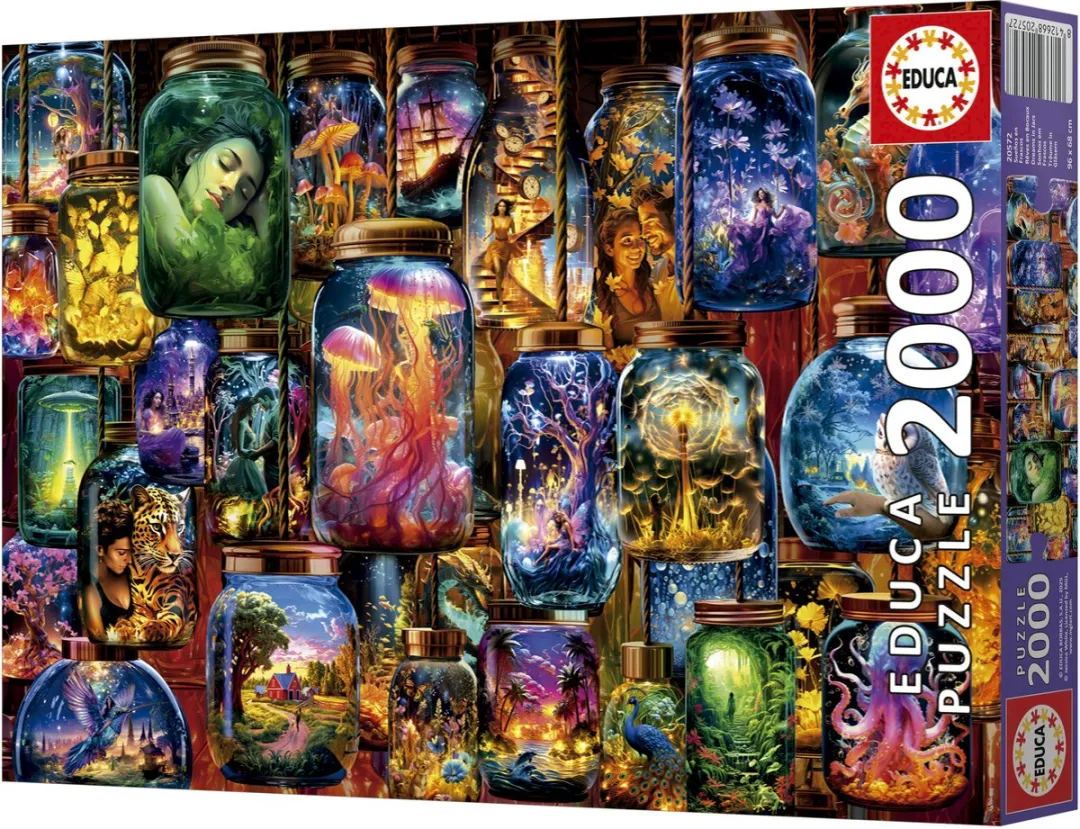 Educa Dreams in Jars Legpuzzel 2000 Stuks - Meerkleurig
