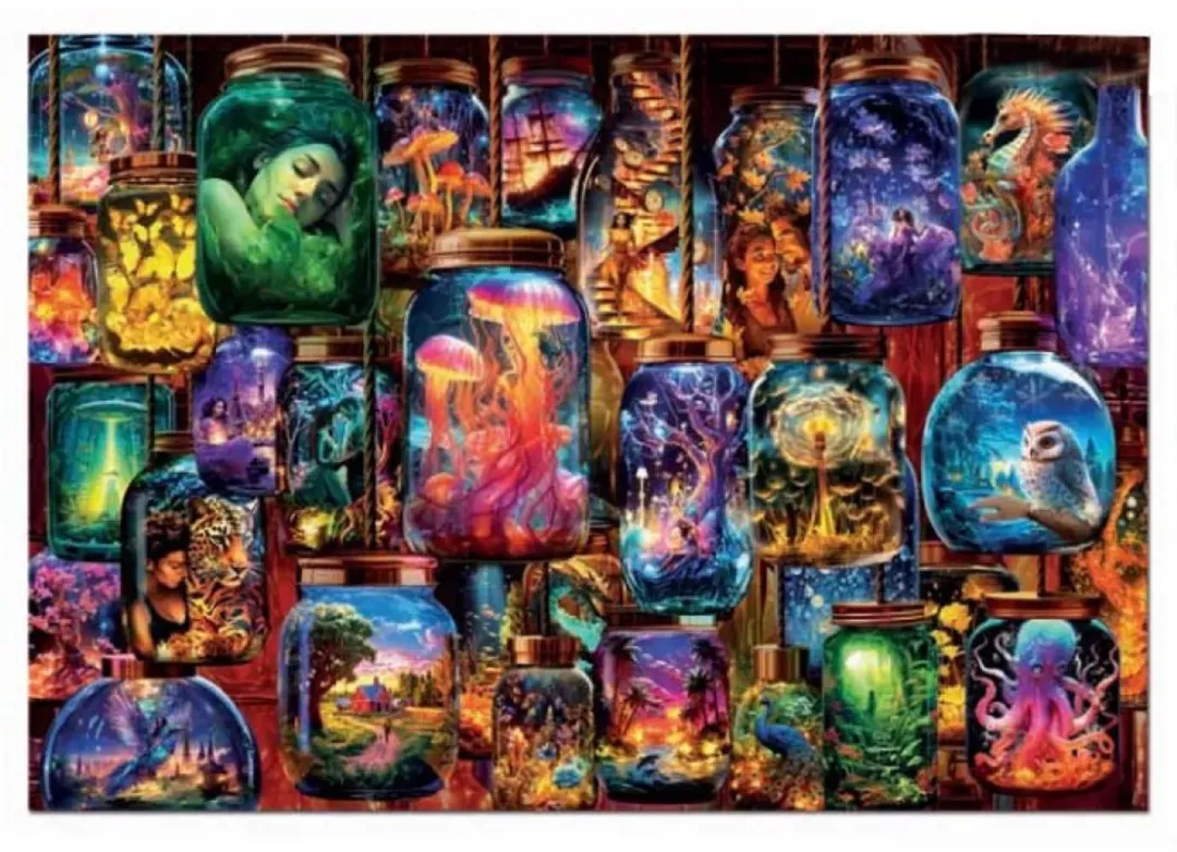 Educa Dreams in Jars Legpuzzel 2000 Stuks - Meerkleurig
