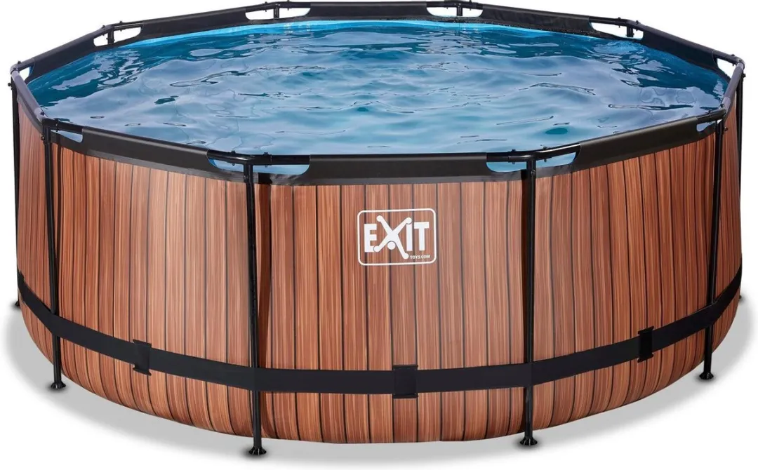 EXIT Wood Frame Zwembad 360cm