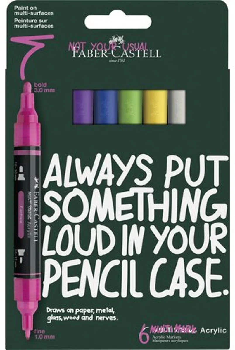 Faber-Castell Multimark Acrylmarker