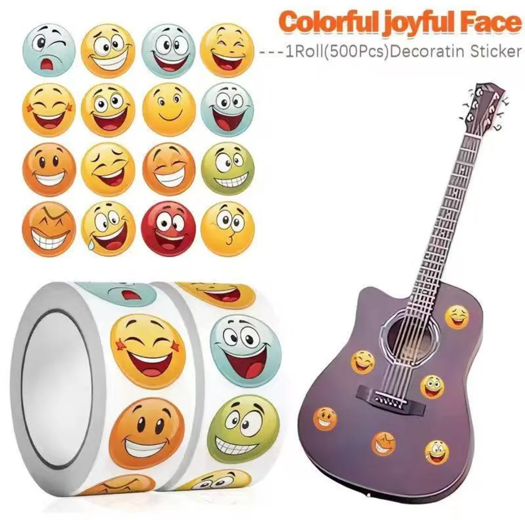 RedParrot Smileys Stickerrol - 500 Stuks