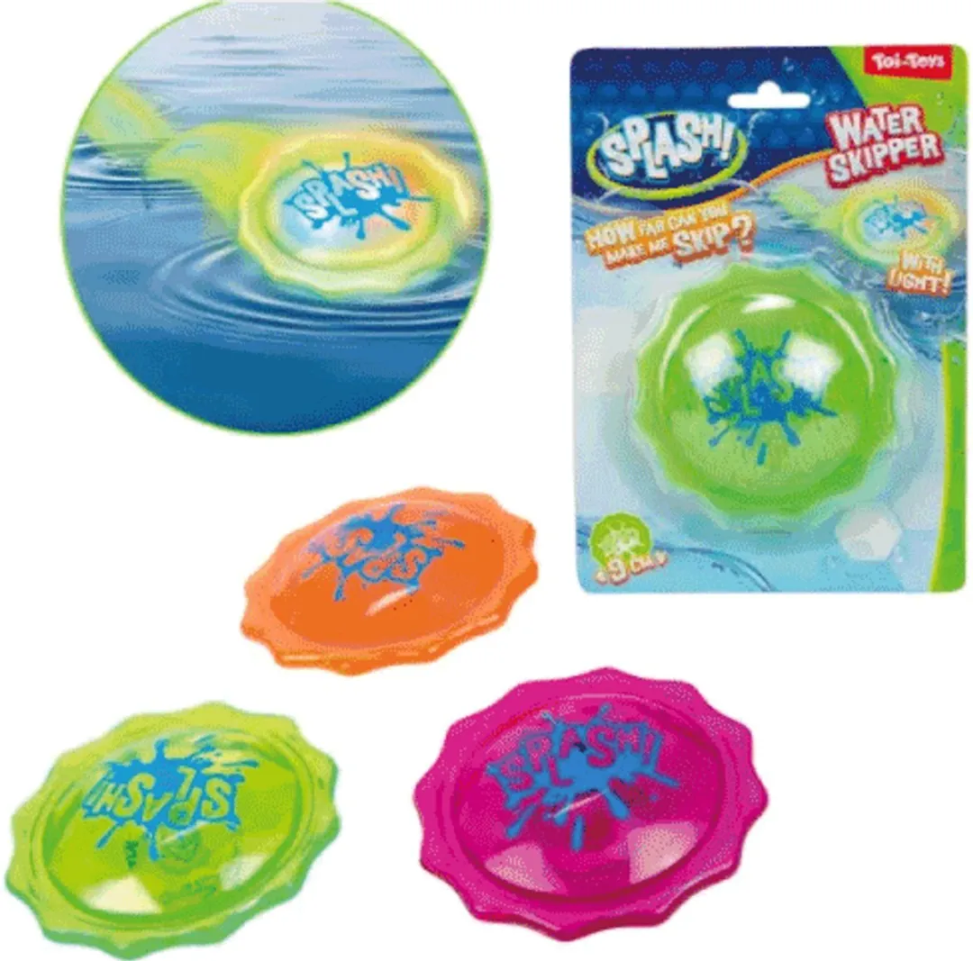 Toi-Toys SPLASH Disc Water Skipper 9cm