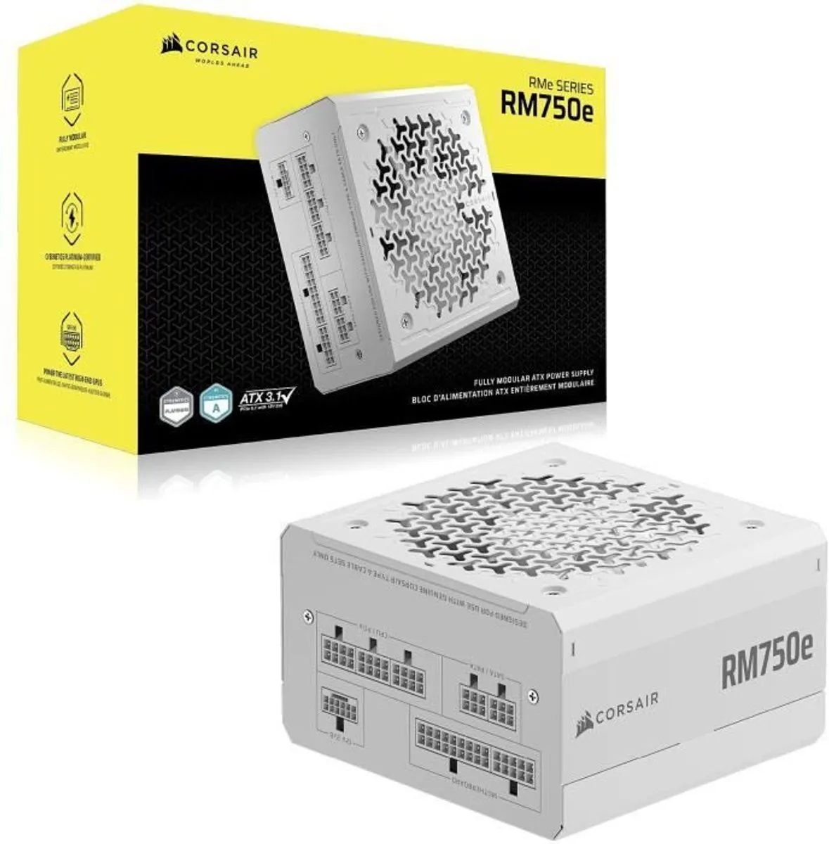Corsair CP-9020292-EU ATX Voeding 750W - Wit