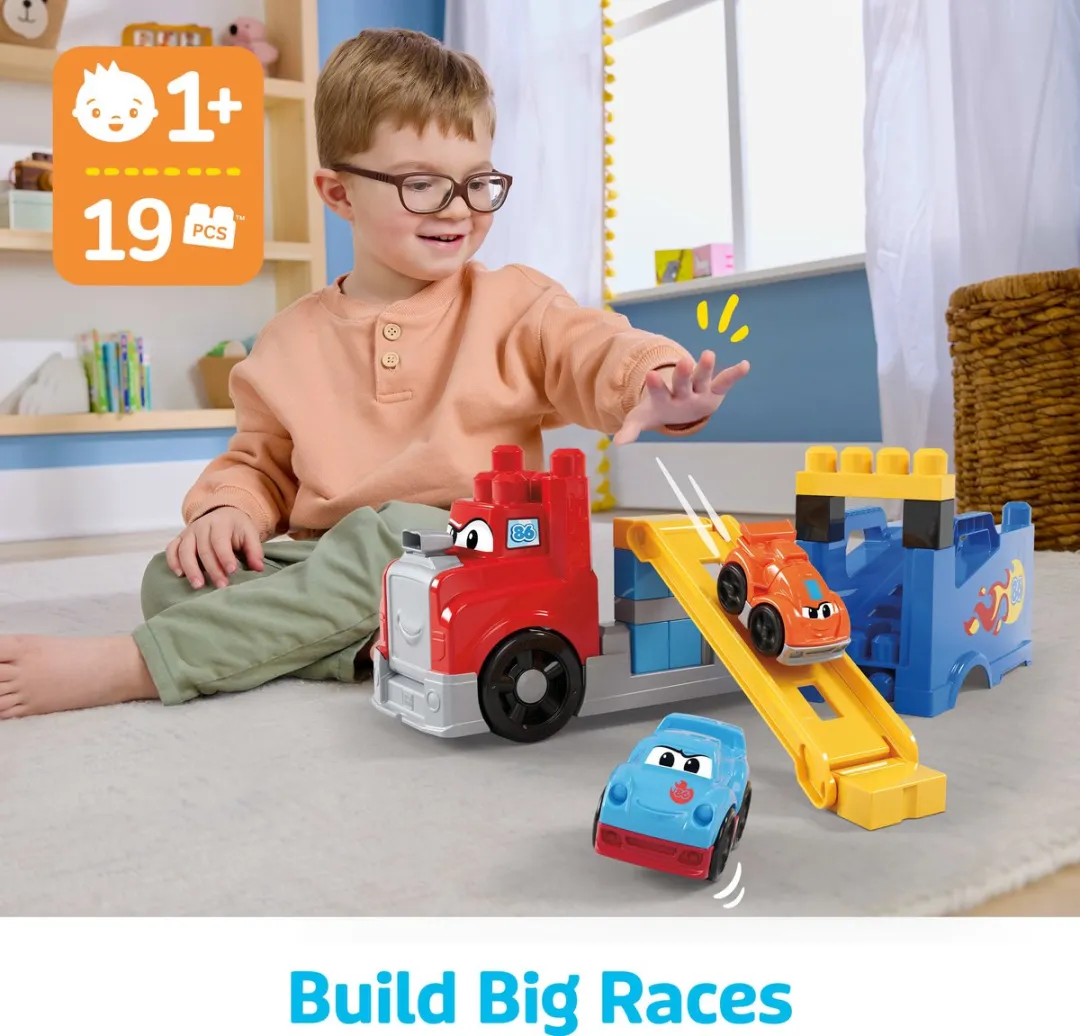 Mega Bloks Build & Rig Race Auto - 2 Stuks - Meerkleurig