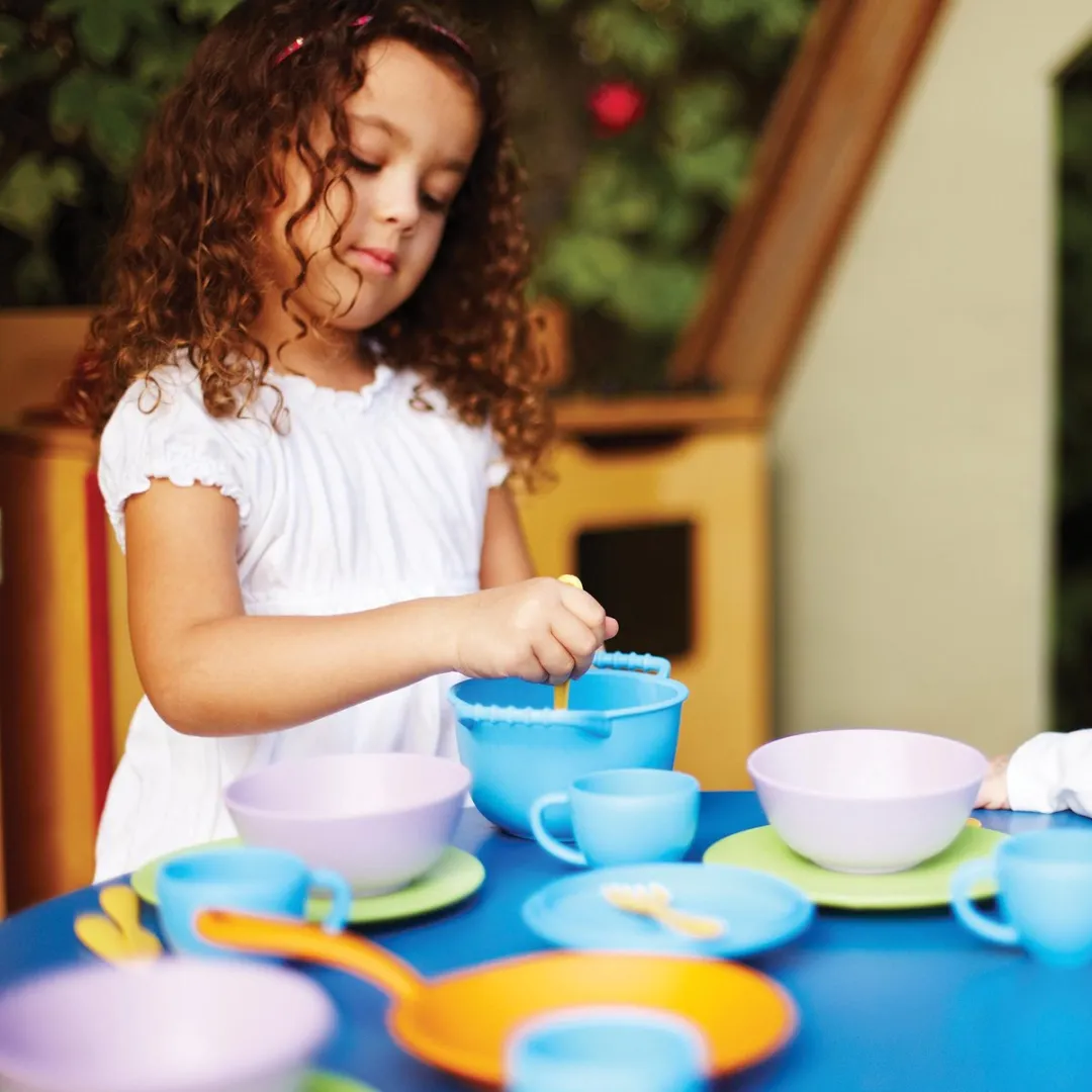 Green Toys Kook- en Diner Set - Groen