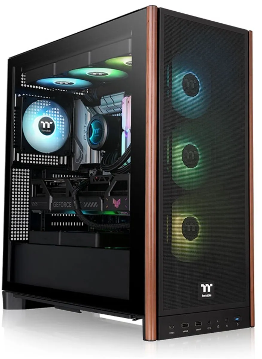 Thermaltake S370 WS Midi Tower - Zwart