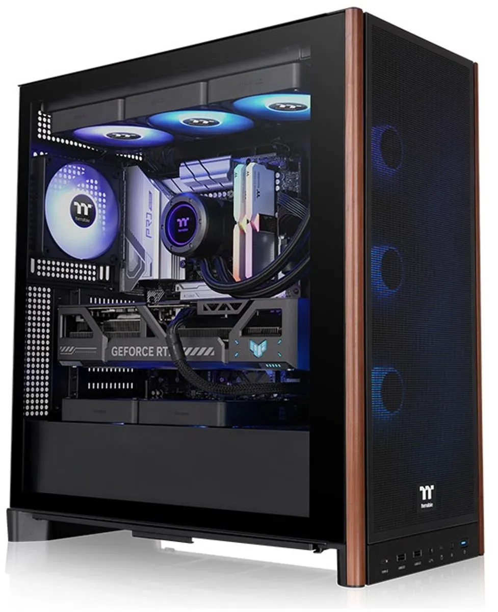 Thermaltake S370 WS Midi Tower - Zwart