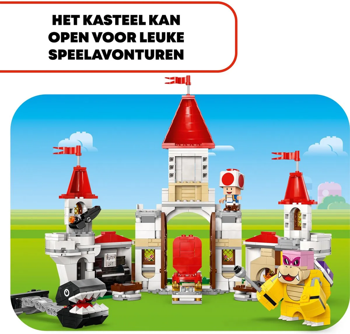 LEGO Super Mario Gevecht Roy Peach Kasteel 71435 - 738 Stukken - afbeelding 6 van 6