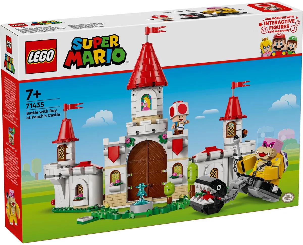 LEGO Super Mario Gevecht Roy Peach Kasteel 71435