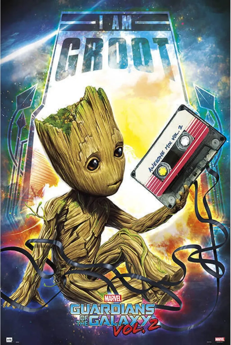Marvel Guardians of the Galaxy Groot Vol. 2 Maxi Poster 61x96.5cm