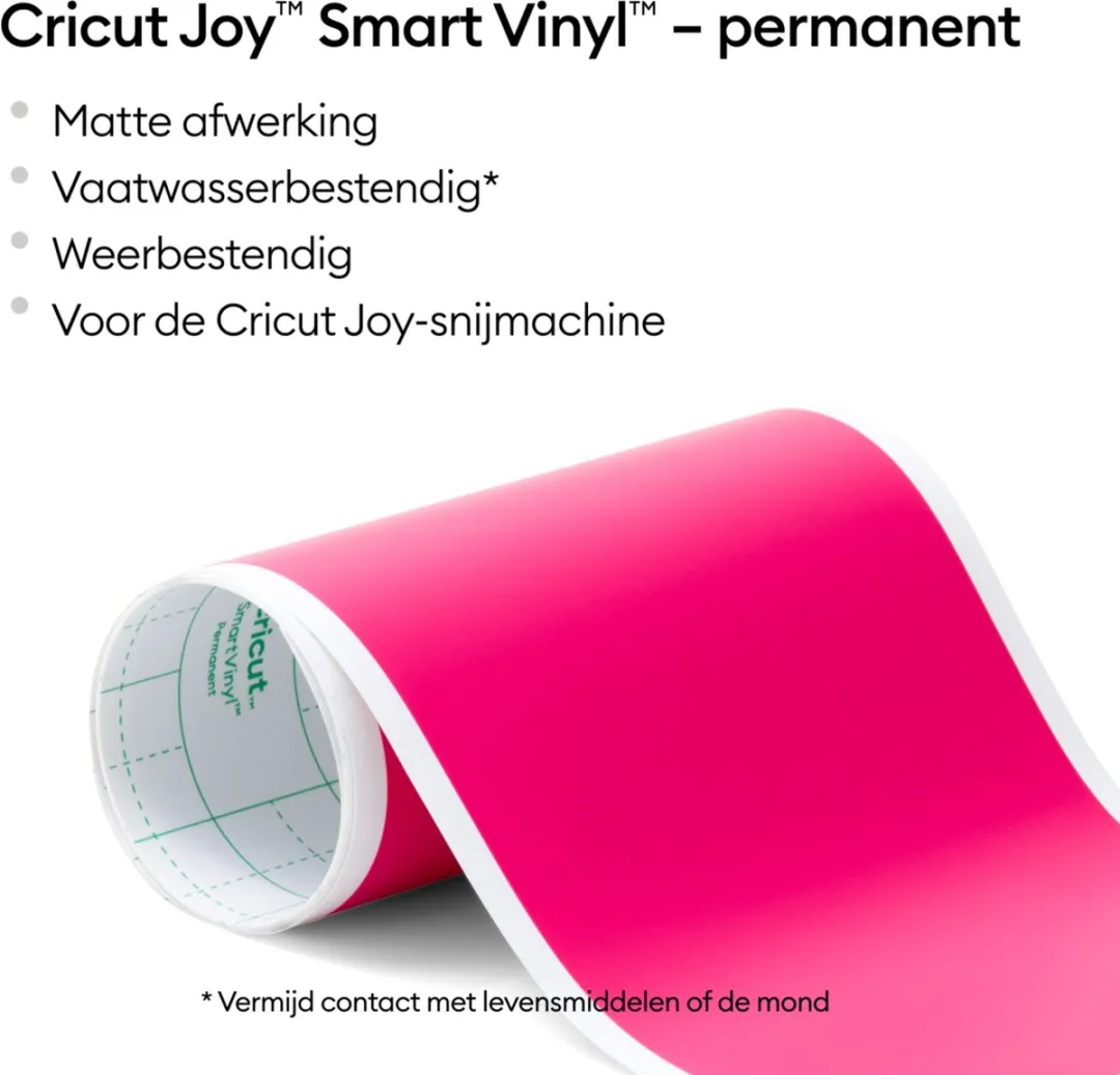 Cricut Joy Smart Vinyl Permanent Folie - Pink