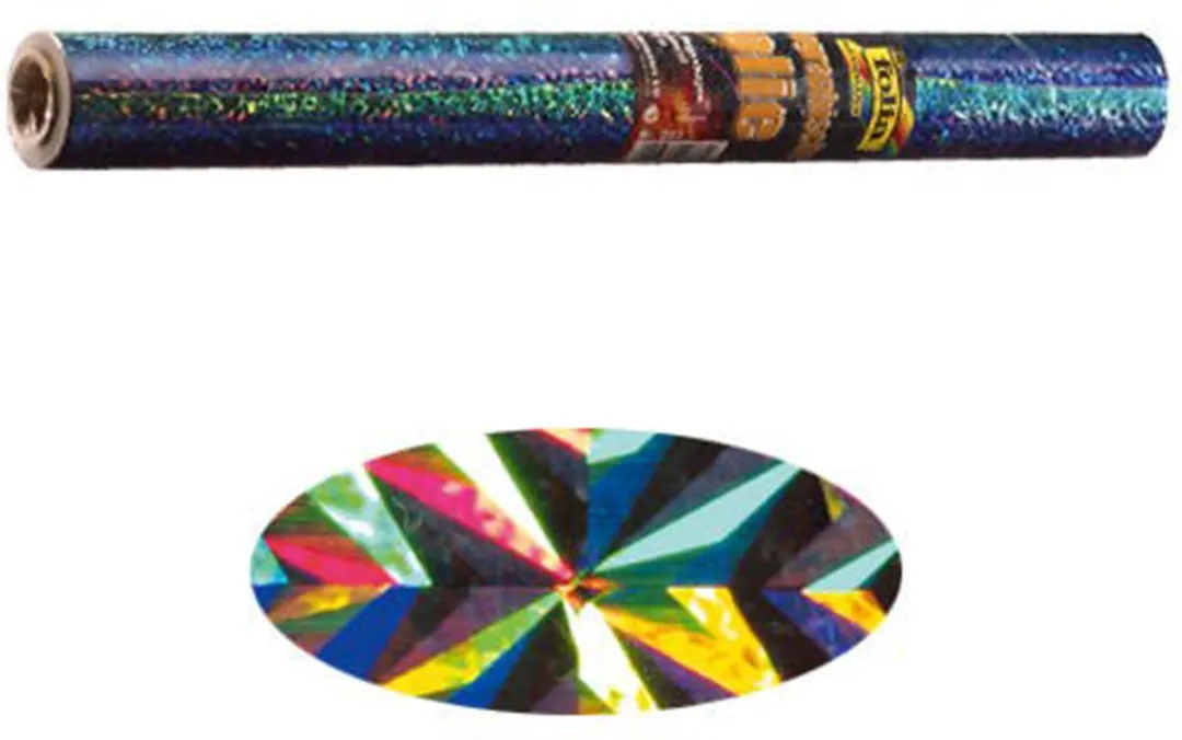Folia Holografisch Papier Magic Silver 40x100cm