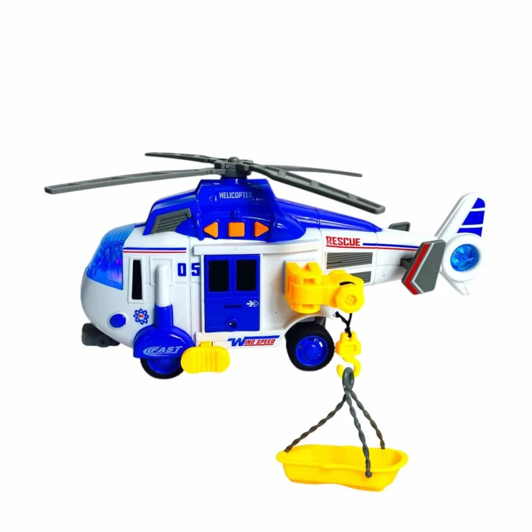 698 JIAN SHENG Toys Reddingshelikopter Avontuur Pro D700-06BW - 22cm