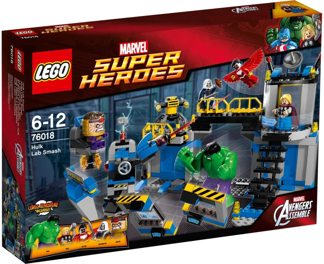LEGO Hulk Slooppartij 76018