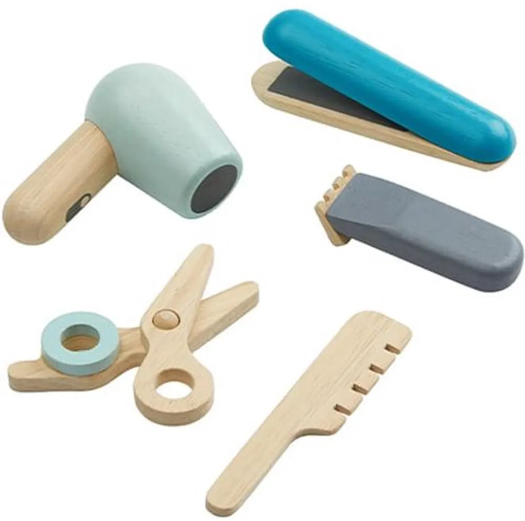 Plantoys Kapper Set - Meerkleurig
