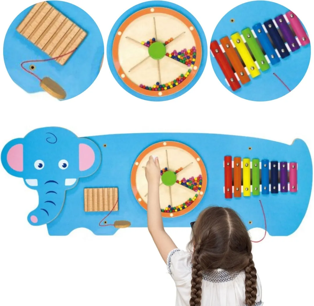 Viga Toys Wandspeelbord Olifant