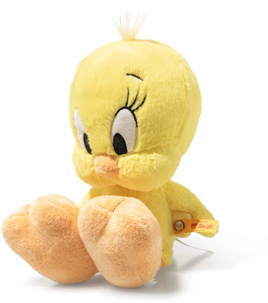 Steiff Looney Tunes Tweety Bird 20cm - Geel