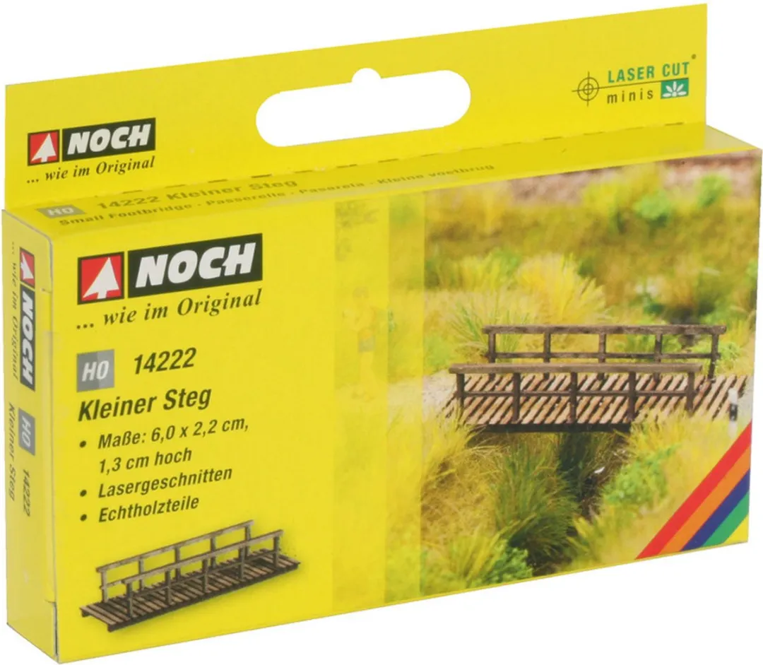 Noch Voetgangersbrug H0