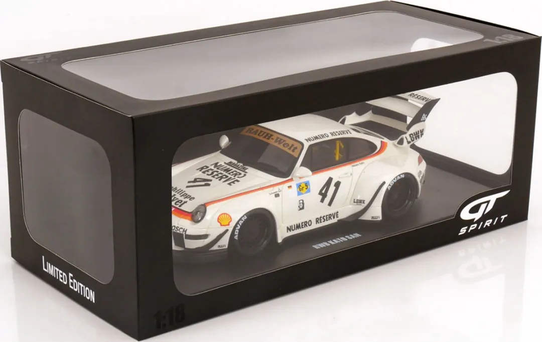 Porsche RWB Kato San GT Spirit 1:18 - GT451 - Wit