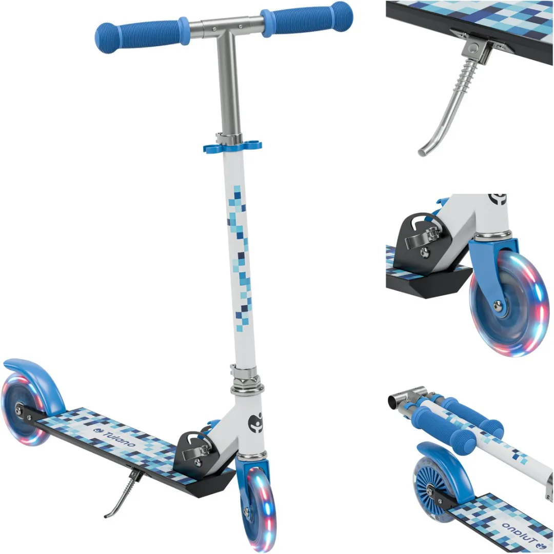 Tulano Zigzag 35 Kinderstep - Blauw