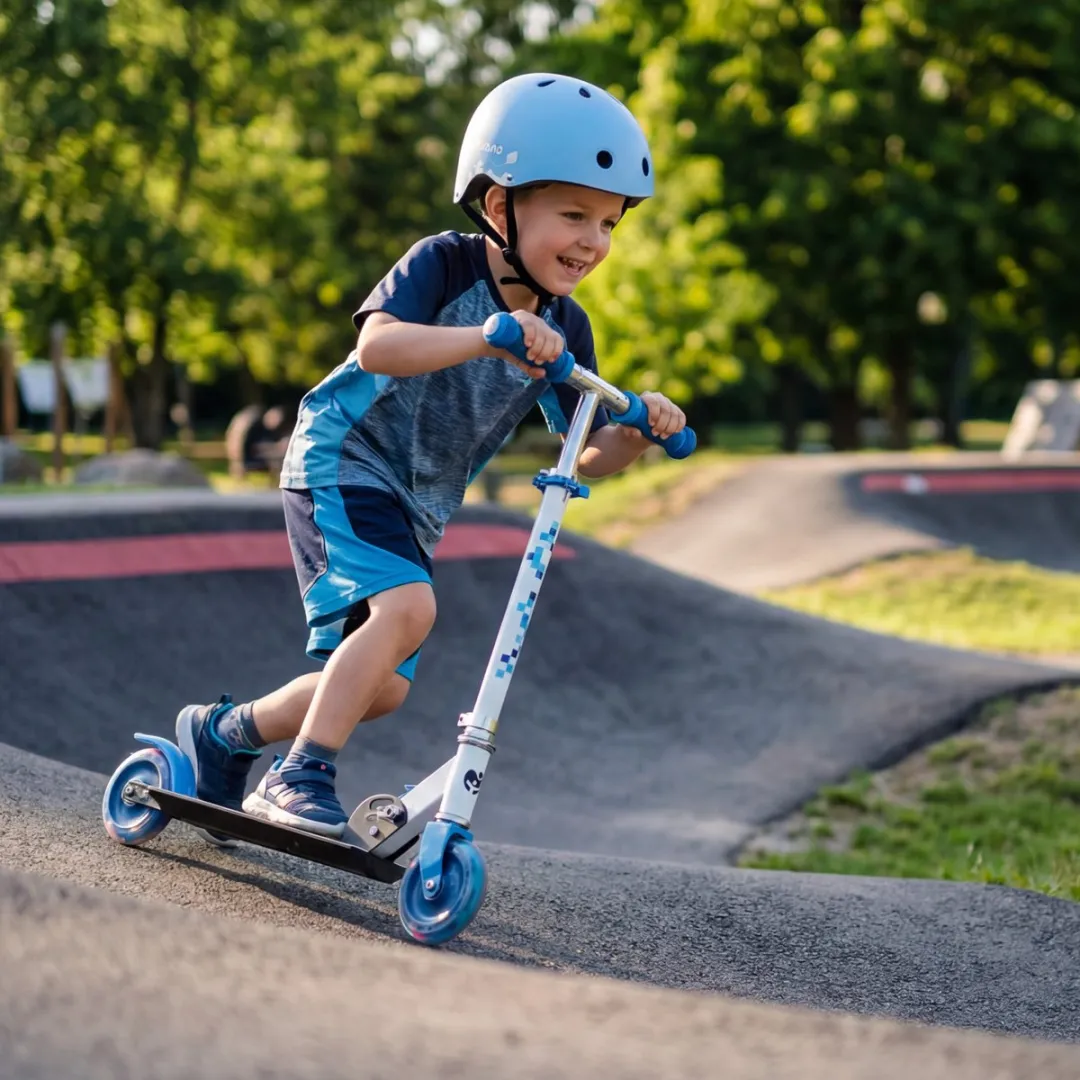 Tulano Zigzag 35 Kinderstep - Blauw