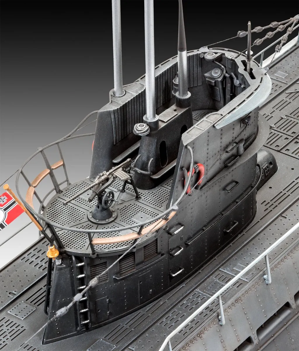 Revell 05166 German Submarine Type IX C Modelbouwpakket 1:72 - Multi