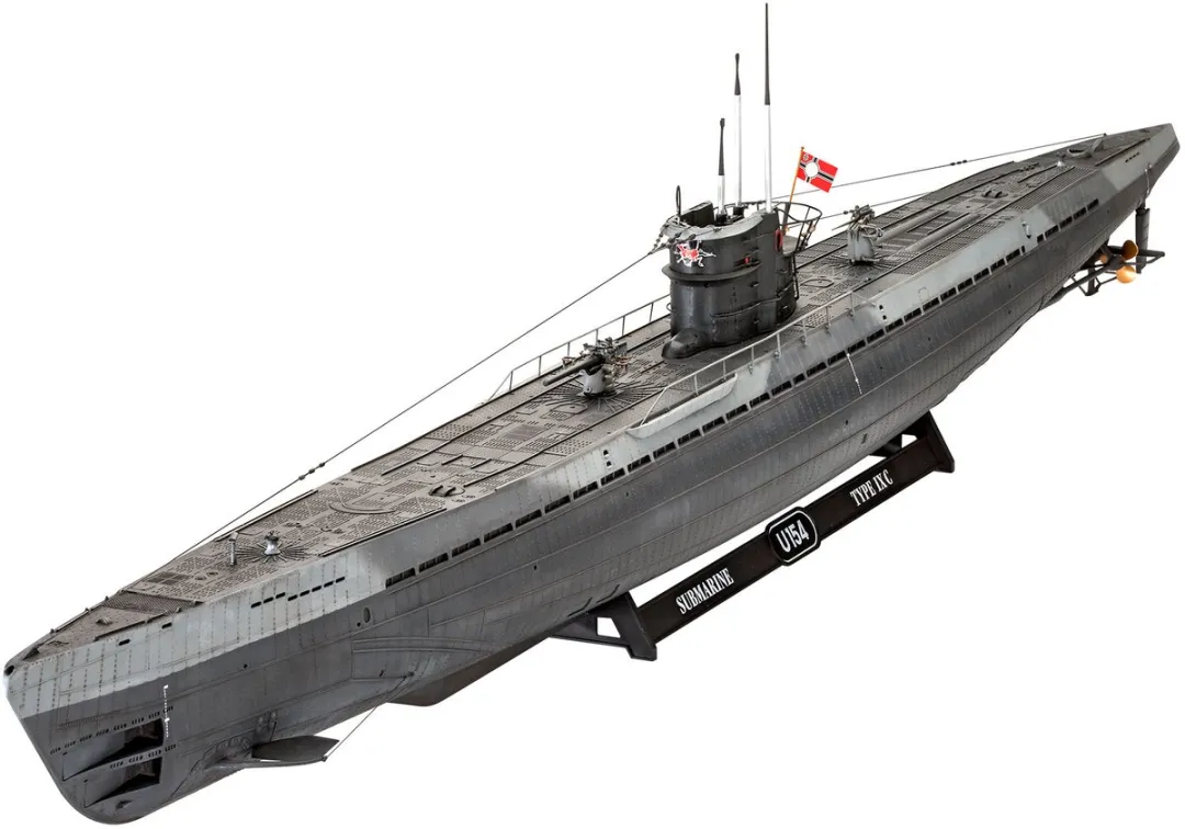 Revell 05166 German Submarine Type IX C Modelbouwpakket 1:72 - Multi