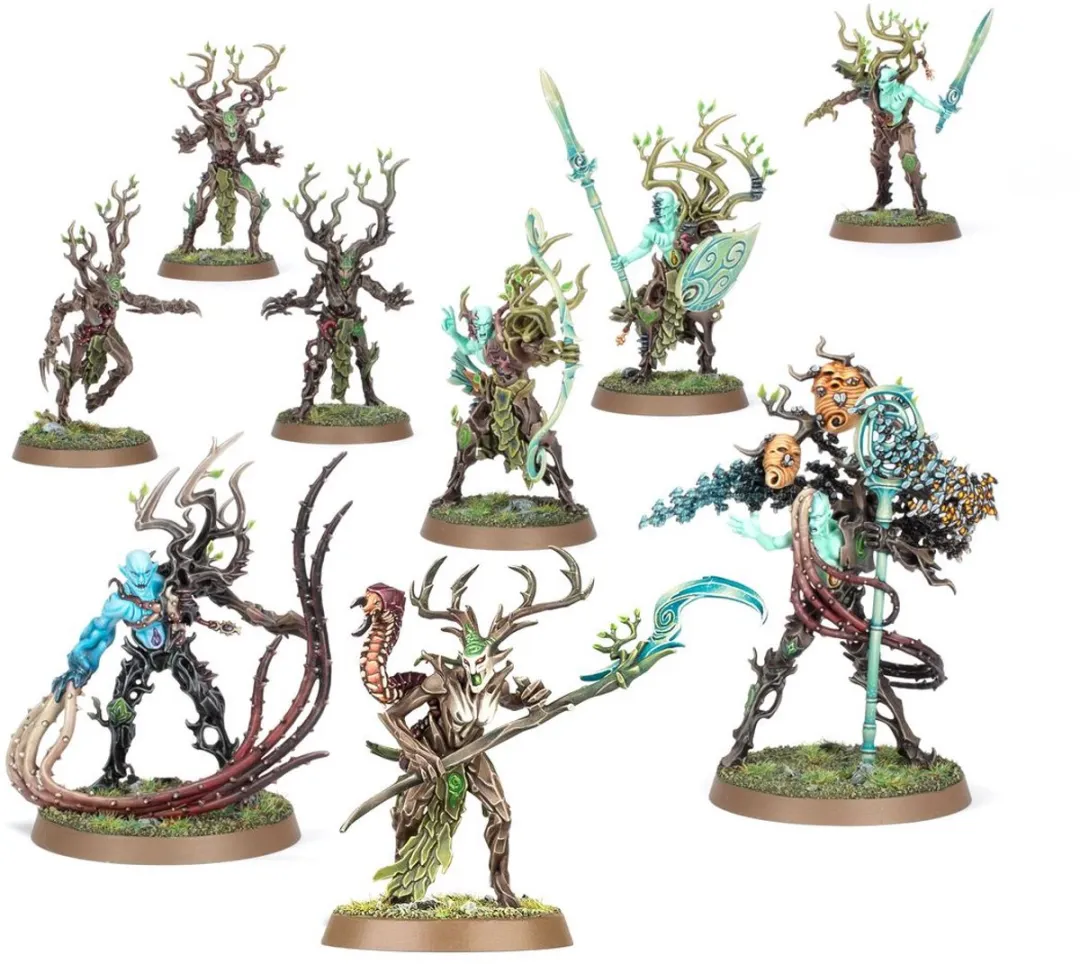 Games Workshop Warhammer Age of Sigmar Sylvaneth The Twisted Branch 92-53 - Grijs