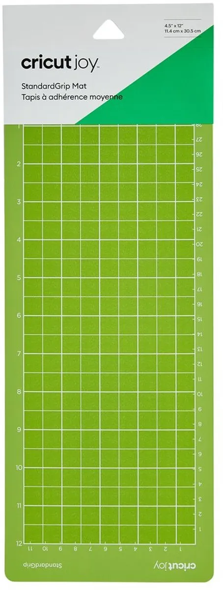 Cricut Joy StandardGrip Snijmat 11,4x30,5cm - Donkergroen