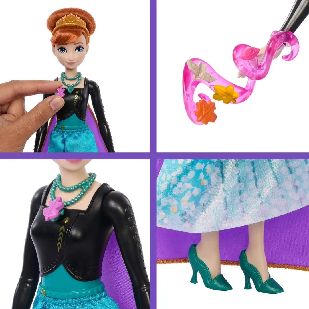 Mattel Disney Frozen Jewel Reveal Anna Modepop