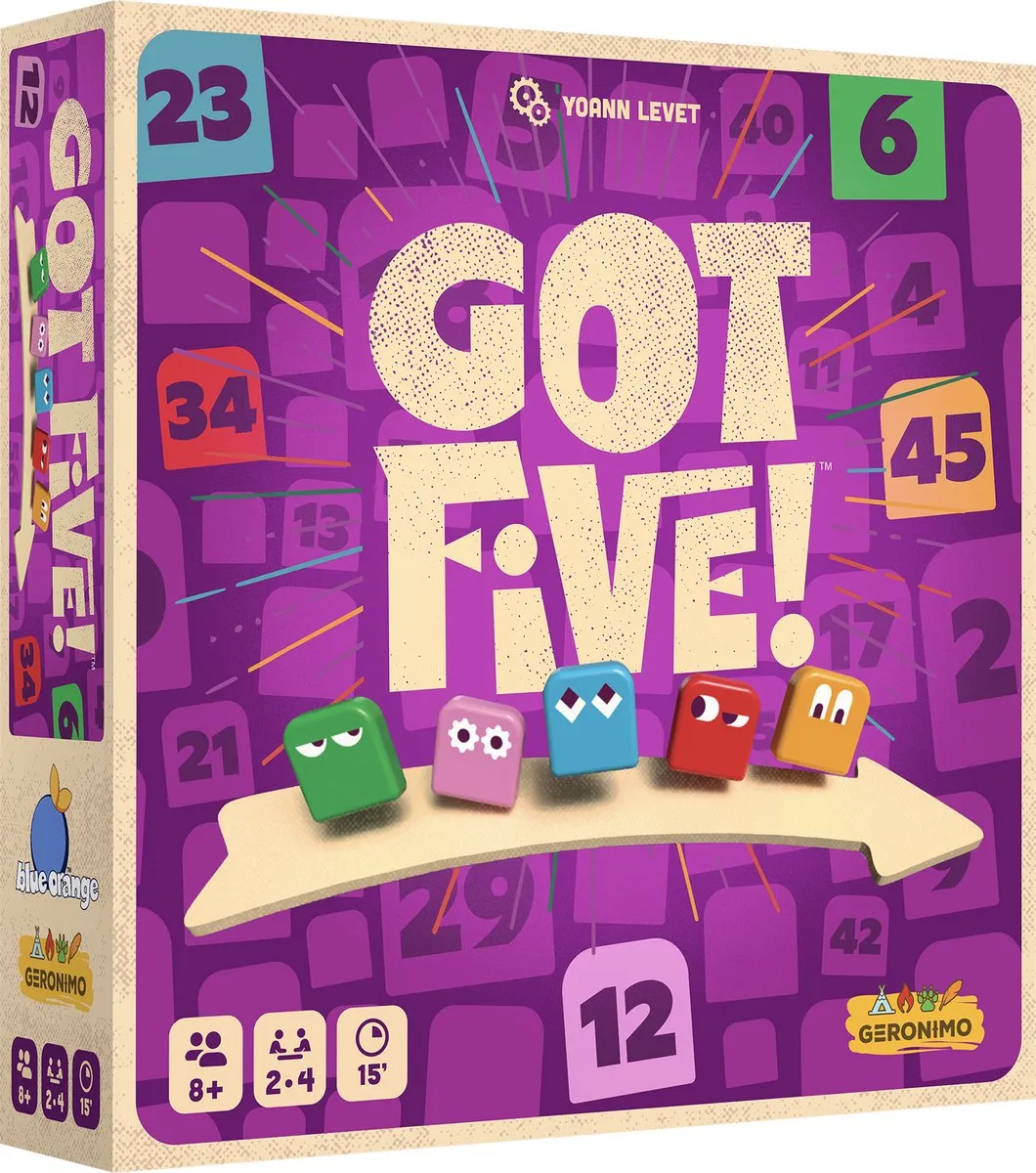 Geronimo Games Got Five! Deductiespel