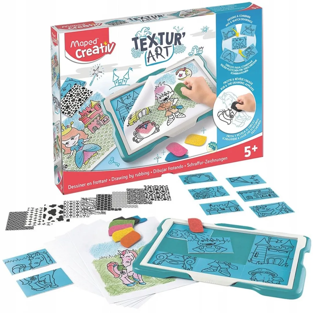 Maped Textur'Art Tekenbord - Multicolor