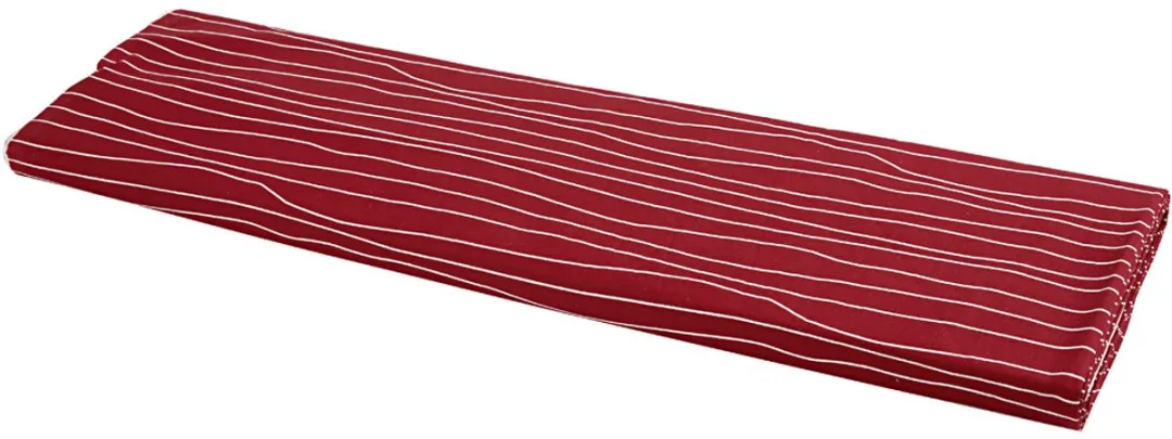 Creativ Company Katoenstof met Motieven 145cm - 10m - Rood/Wit