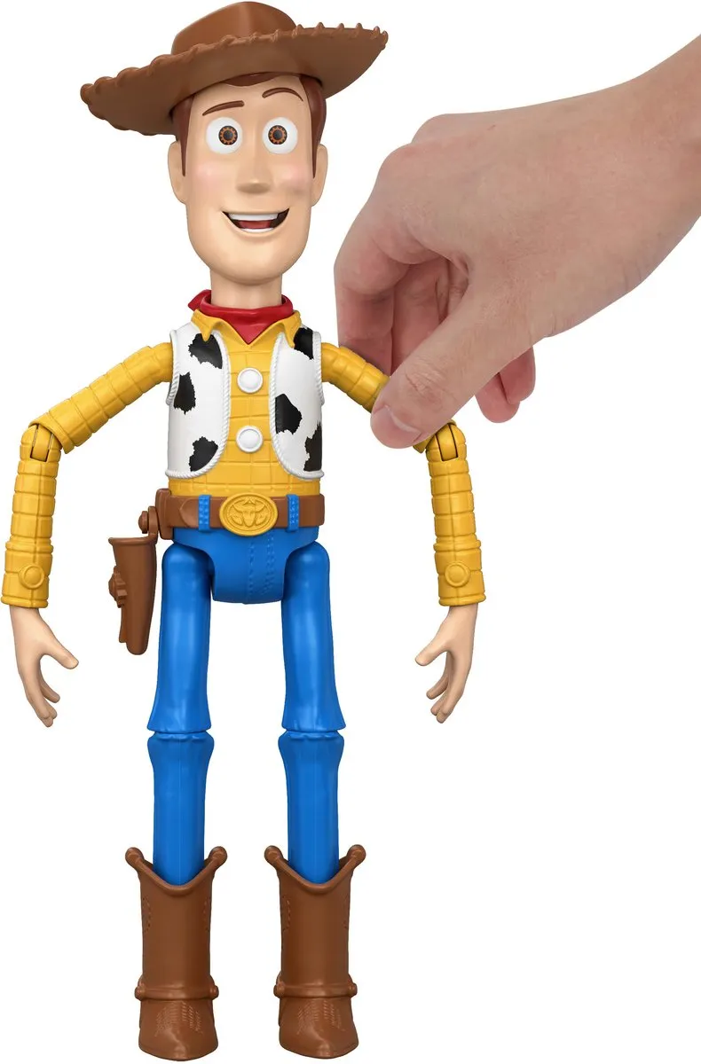 Mattel Disney Pixar Toy Story Woody Actiefiguur 30cm - Frans