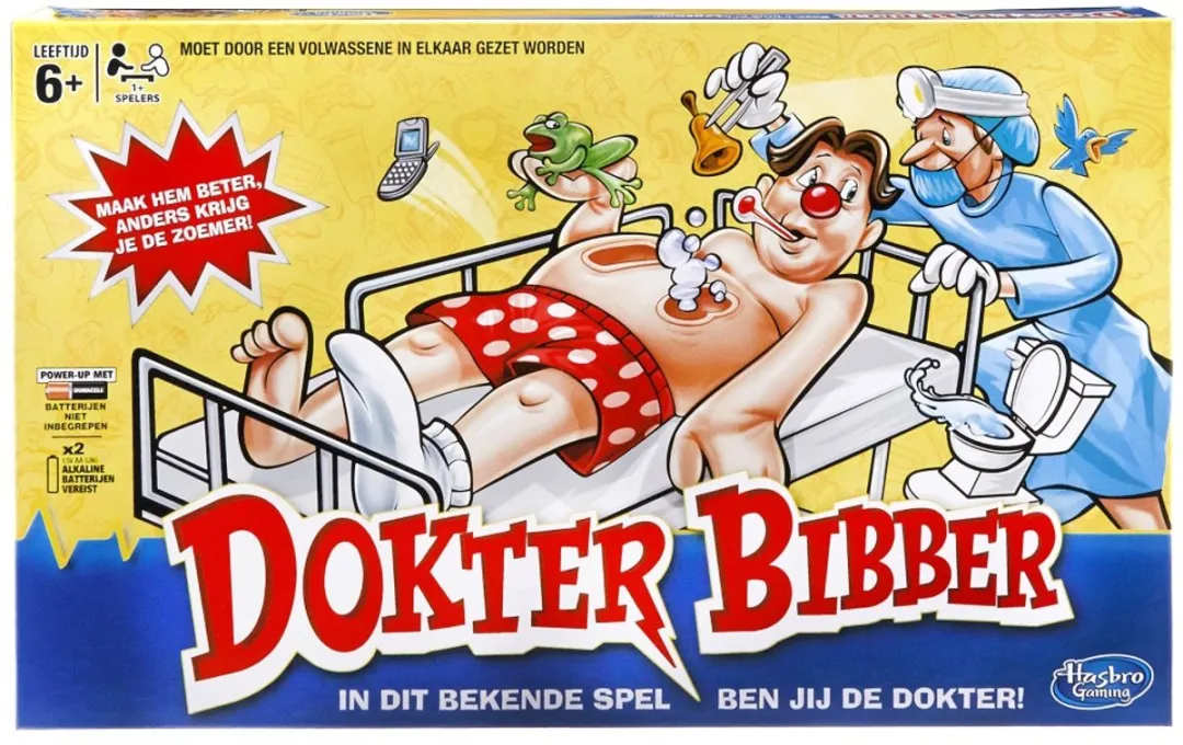 Hasbro Gaming Dokter Bibber Bordspel - 12 Spelers - A40531040