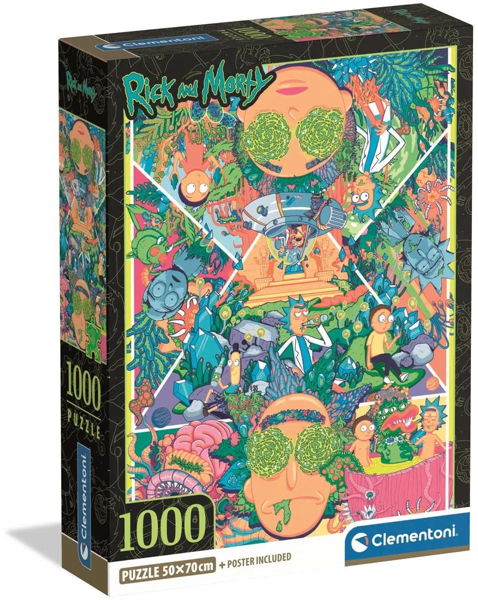 Clementoni Rick & Morty Legpuzzel 21000 Stuks
