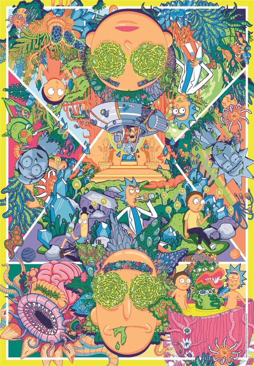 Clementoni Rick & Morty Legpuzzel 21000 Stuks - 37511