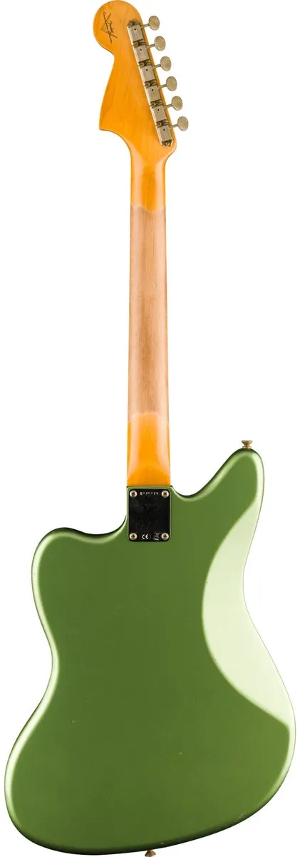 Fender 1965 Jaguar JRN RW Super Faded Olive Green Metallic - Custom