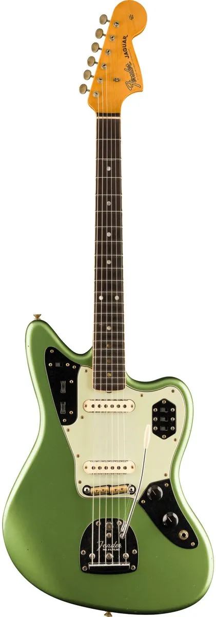 Fender 1965 Jaguar JRN RW Super Faded Olive Green Metallic