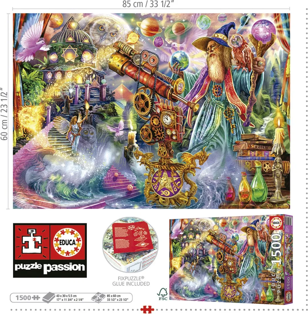 Educa Magic Spell Puzzel 1500 Stuks - Multicolor