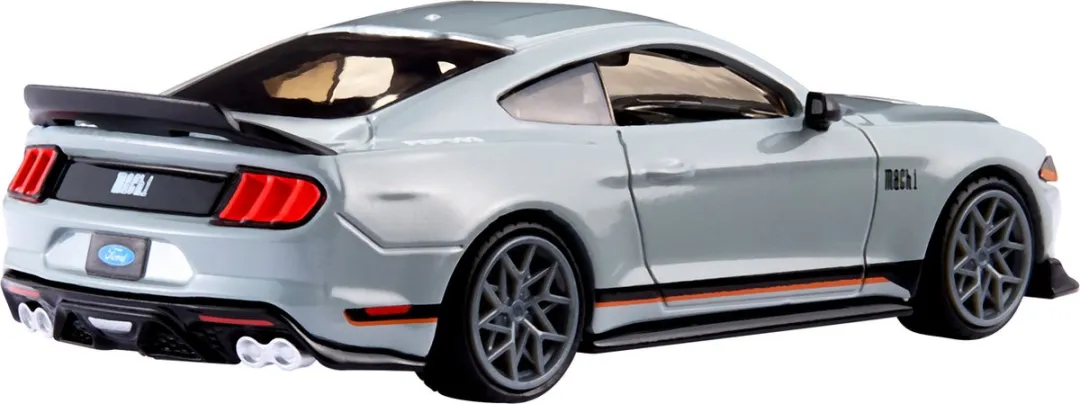 Hot Wheels Premium 1:43 Ford Mustang Mach 1 HMD45 - Zilver