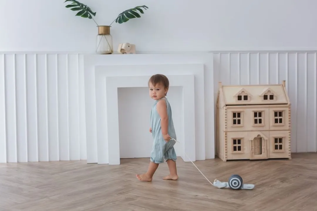 Plantoys Pull-Along Slak - Print
