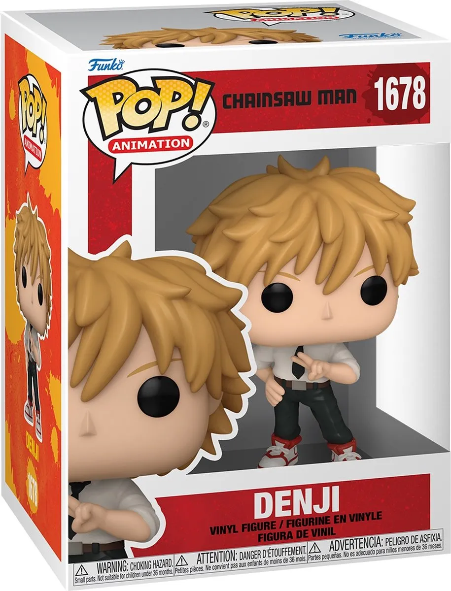 Funko Chainsaw Man Denji Pop! - 0889698803205 - Multicolor