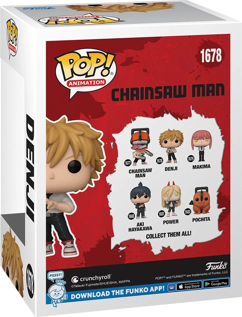 Funko Chainsaw Man Denji Pop! - 0889698803205 - Multicolor