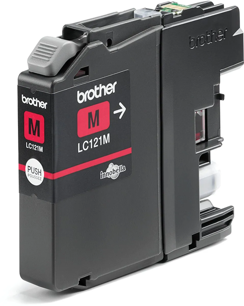 Brother LC-121M Inktcartridge Magenta - 300 pagina's